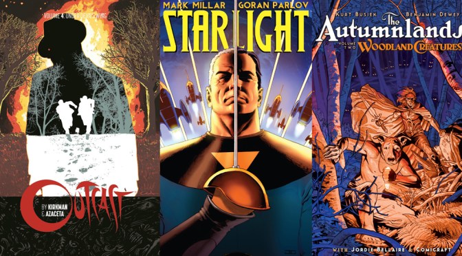 Reseñas Express: Starlight, Autumnlands V.2 y Outcast V.4