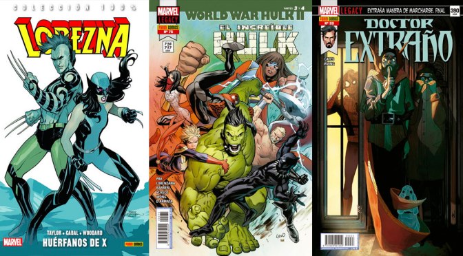 Reseñas Express Marvel: Lobezna vol. 5, Hulk 75 y Doctor Extraño 33