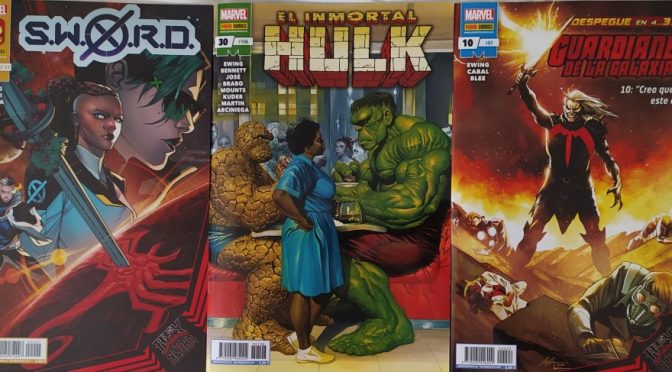 Crítica de El Inmortal Hulk 30, Guardianes de la Galaxia 10 y SWORD 2 (Marvel Comics – Panini)