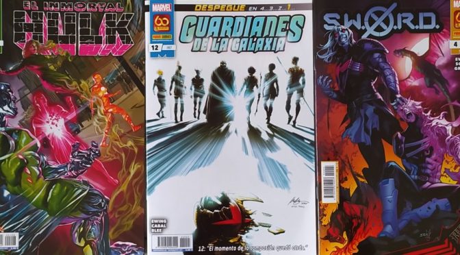 Crítica de El Inmortal Hulk 32, Guardianes de la Galaxia 12 y SWORD 4 (Marvel Comics – Panini)