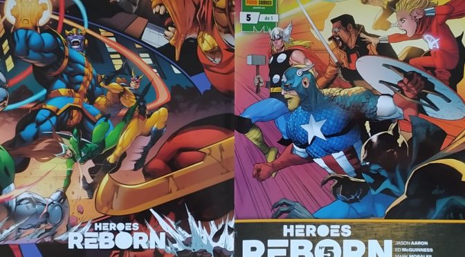 Crítica de Heroes Reborn 5 de Jason Aaron y  Ed McGuinness (Marvel Comics – Panini)