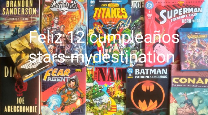 Feliz 12 cumpleaños, Stars-my-destination