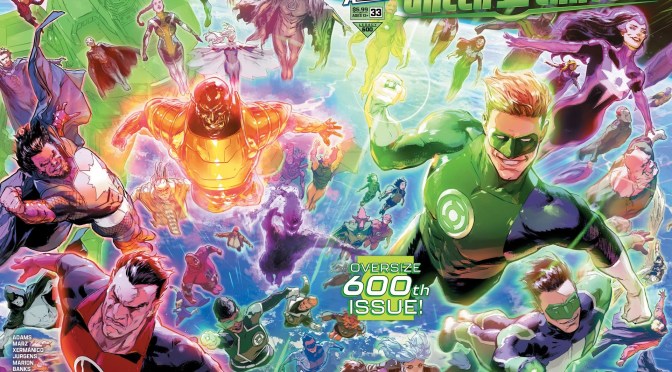 Crítica de Green Lantern 600 de Jeremy Adams y vv.aa. (DC Comics)