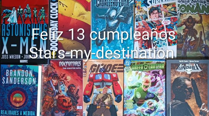 Feliz 13 cumpleaños, Stars-my-destination